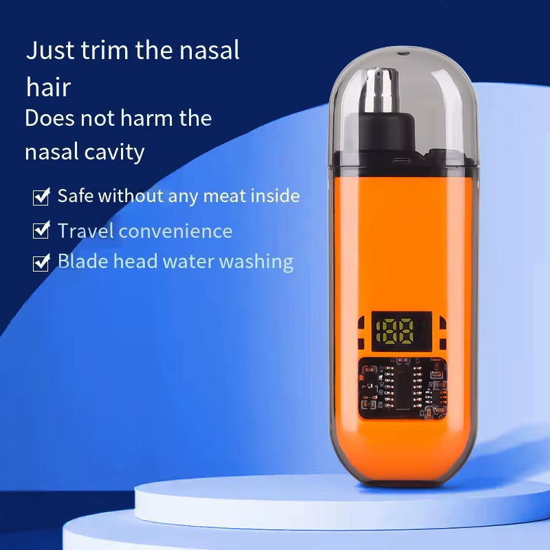 Portable Rechargeable Nose & Ear Hair Trimmer