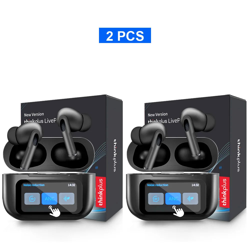TWS Bluetooth Sports Earphones With Interactive Touch Screen