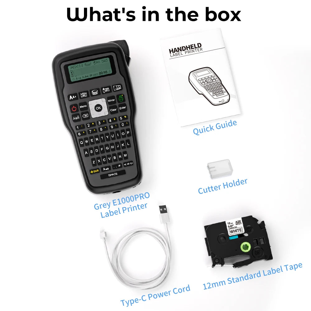 Portable Handheld Sticky Label Maker