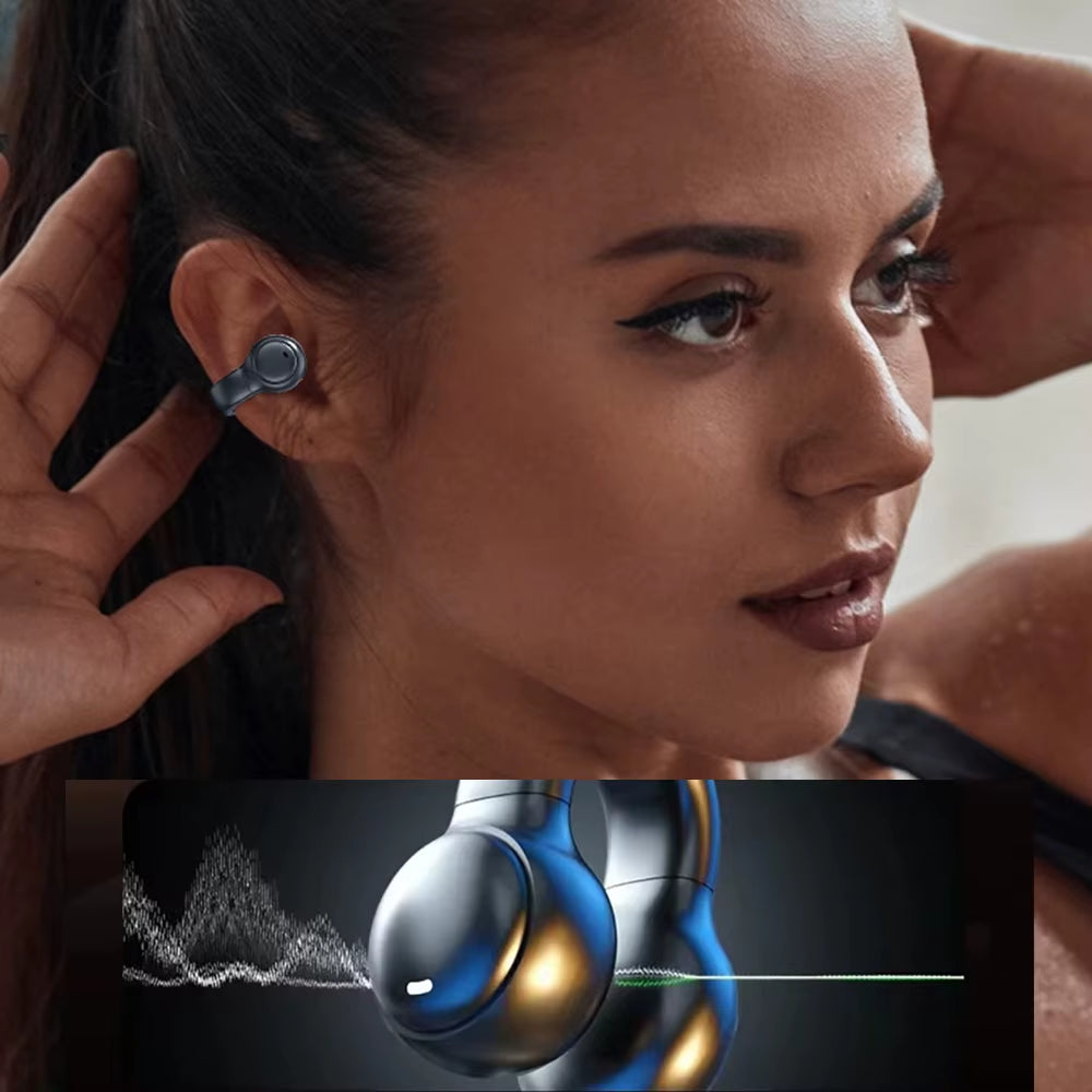 Bluetooth Gaming & Sport Earphones With Active Noise Canceling