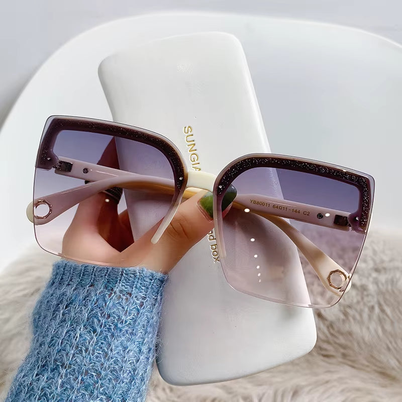 Women's Fashion Brand Style Sunglasses With UV400 Protection