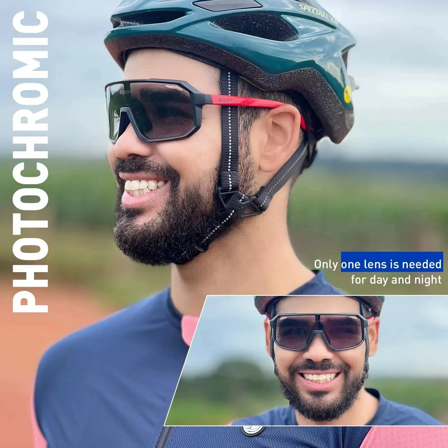 Photochromic Sunglasses Made For Driving, Biking, Hiking, and More Outdoor Activities