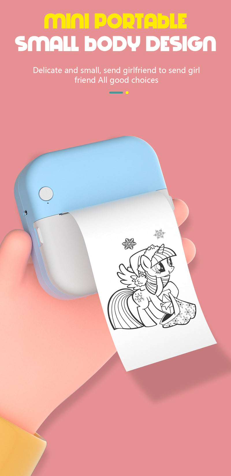 Mini Portable Thermal Printer