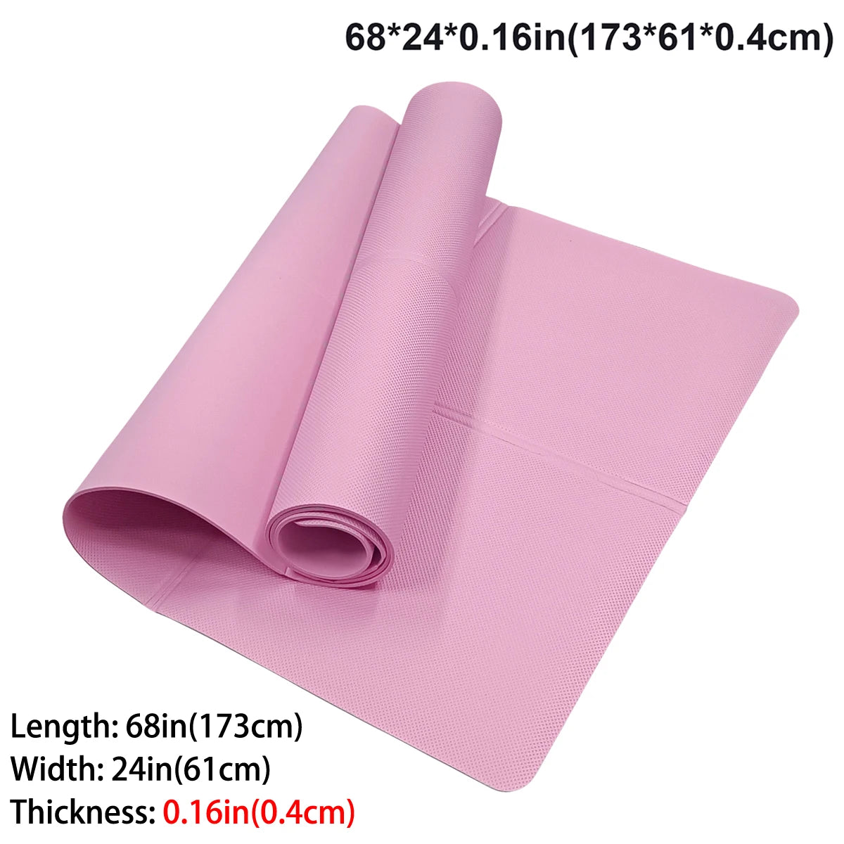 Thick Anti-Slip Sport/Fitness Yoga Mats 