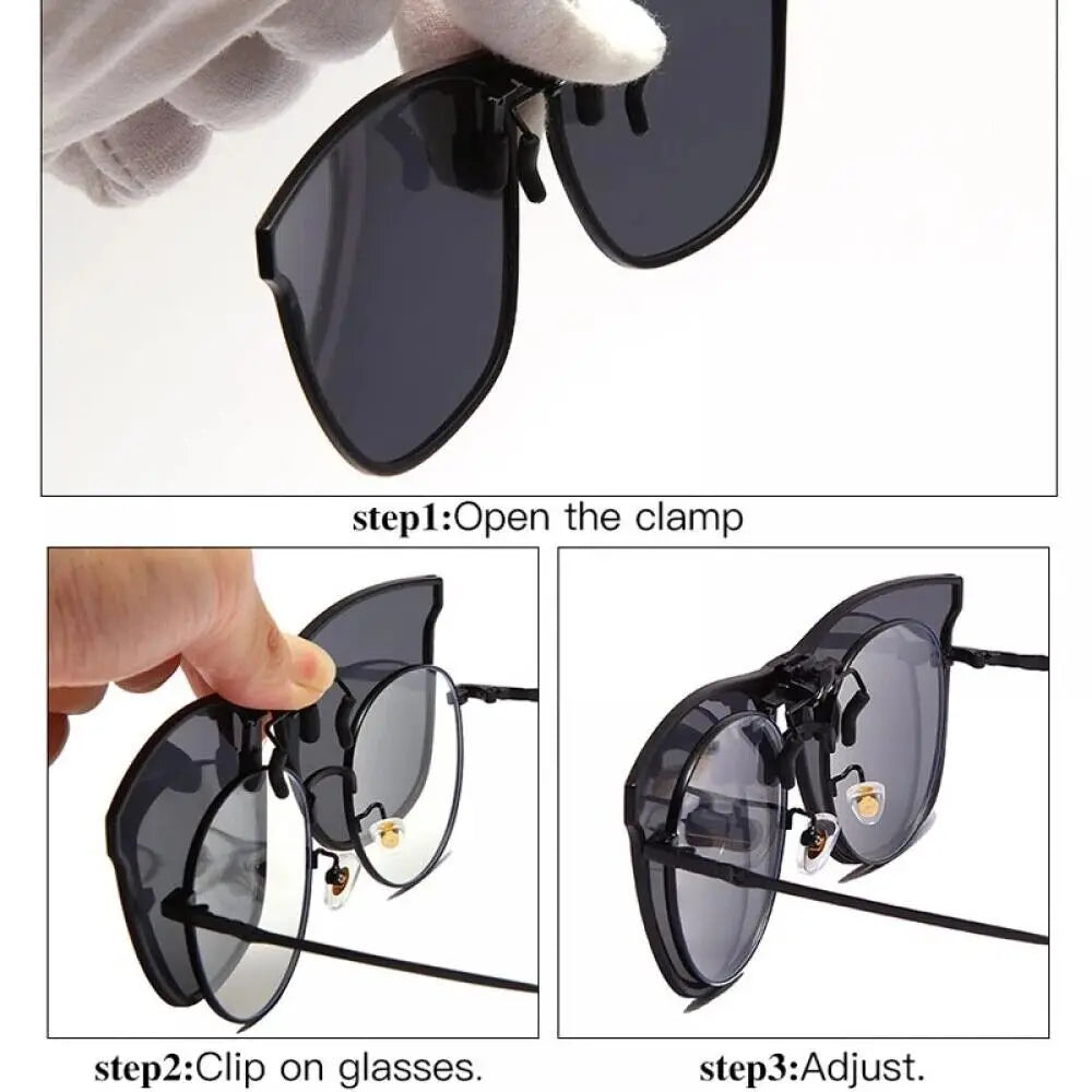 Men's Stylish Designer Style Photochromic Sunglasses With UV400 Protection & Polarization
