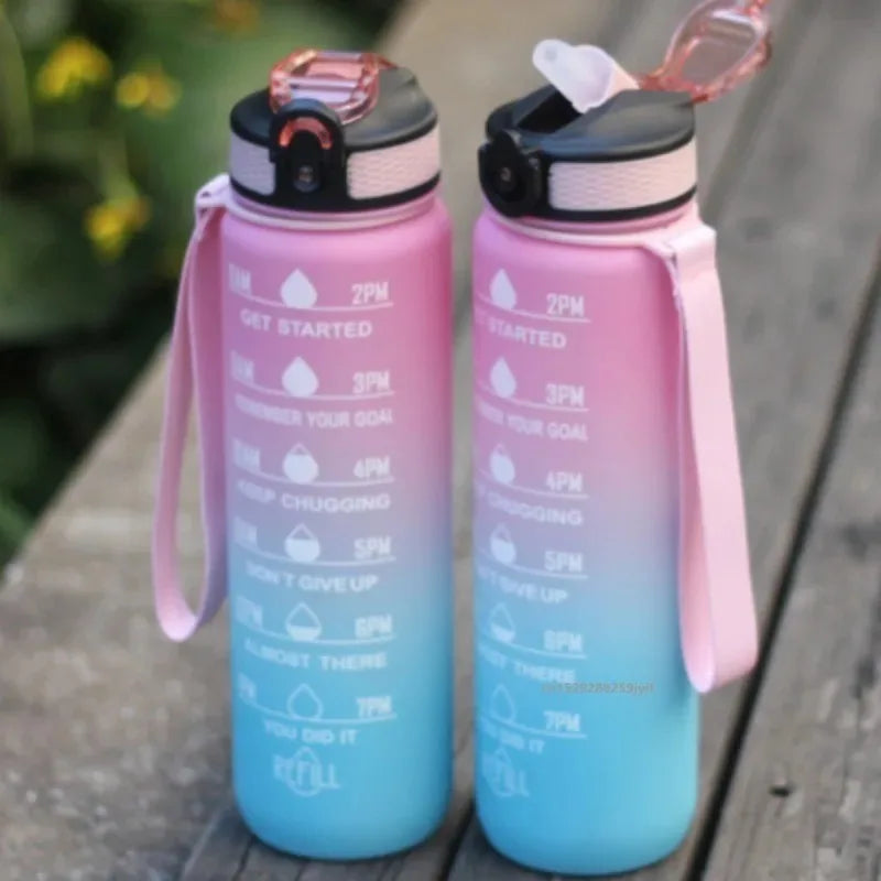 1L Leakproof Sport Water Bottle For Outdoors, Travel, and Fitness