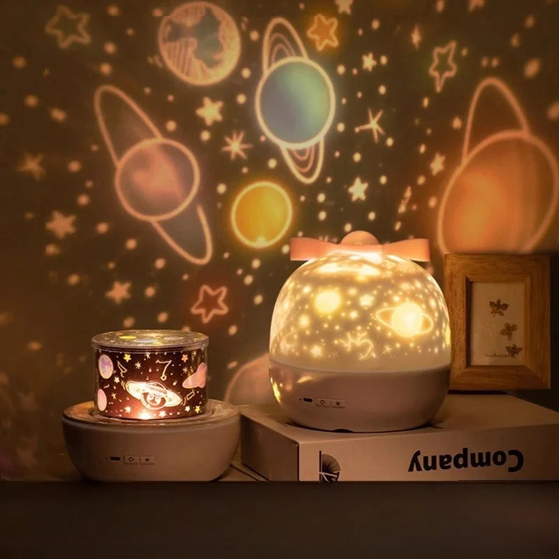 360° Rotating Night Light Projector For Kids