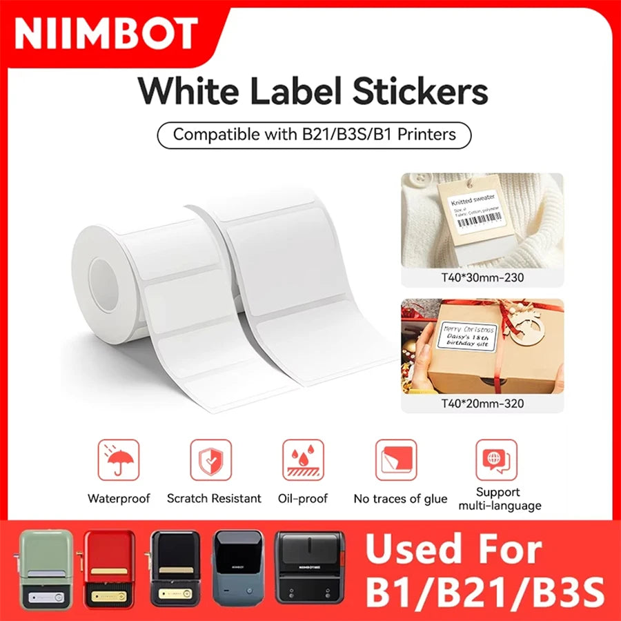 Waterproof Thermal Sticky Labels