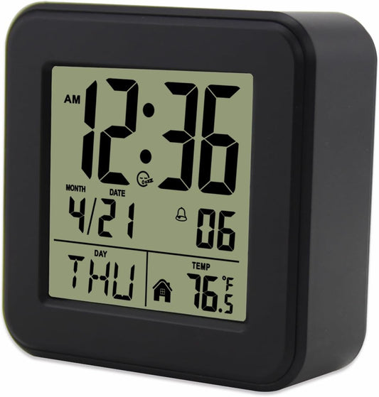 Small Digital Alarm Clock With Backlight