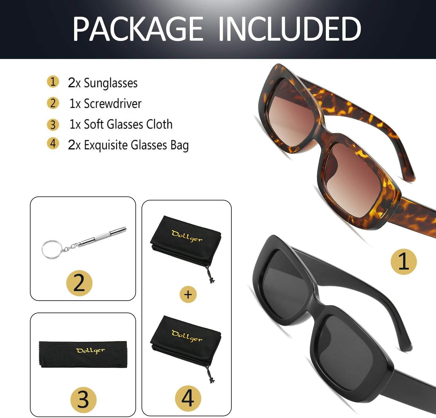 "Sexy Superstar" Unisex Fashion Sunglasses with UV 400 Protection