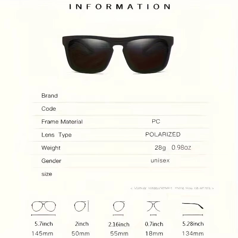 2-Pack Anti-Glare Sunglasses Made For Summer Fun