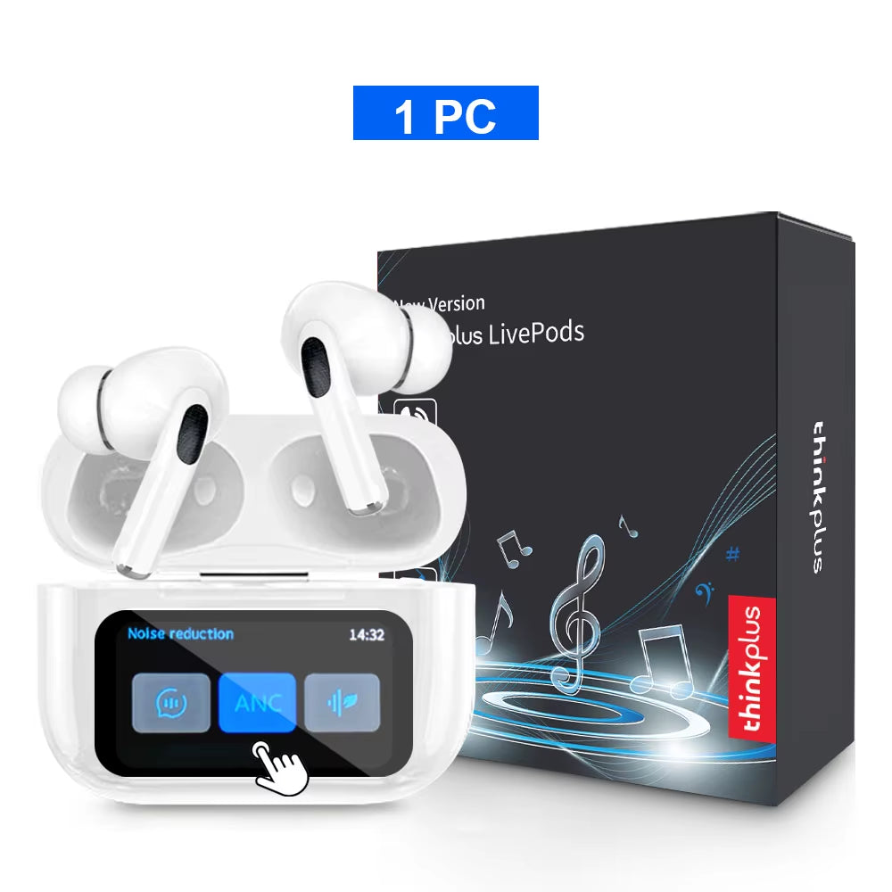 TWS Bluetooth Sports Earphones With Interactive Touch Screen