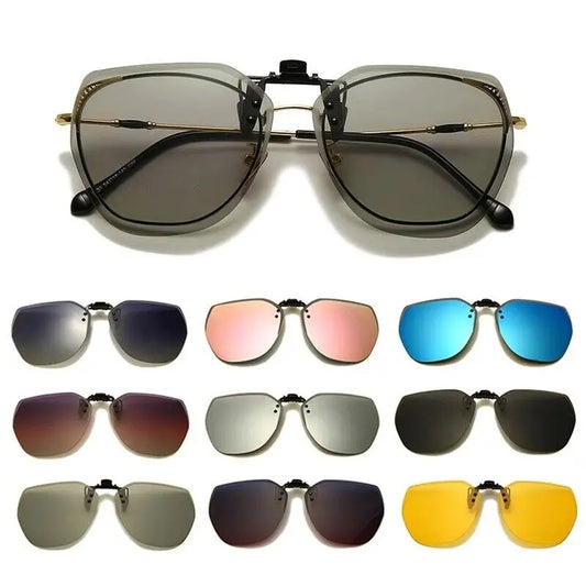 Men's Stylish Designer Style Photochromic Sunglasses With UV400 Protection & Polarization