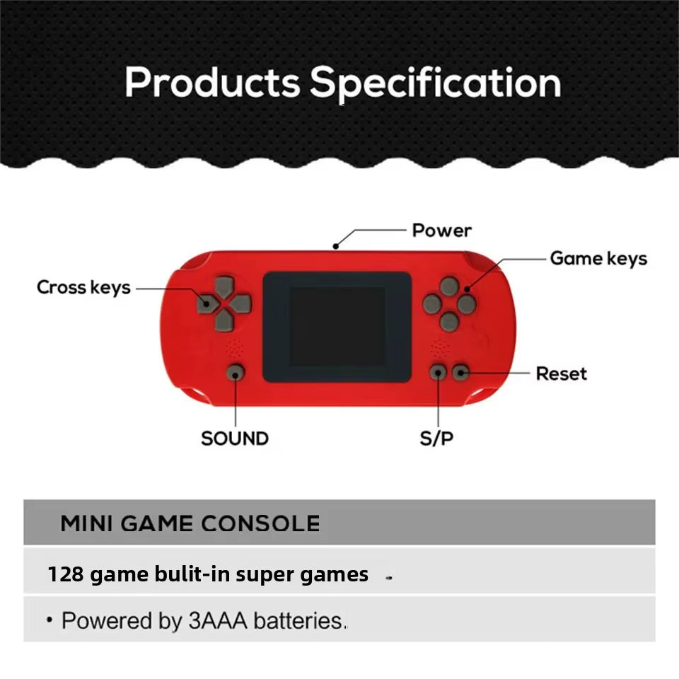 Mini Retro Handheld Video Game Console