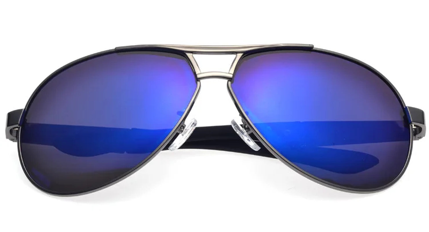 Multi-Colored Modern Aviator Sunglasses