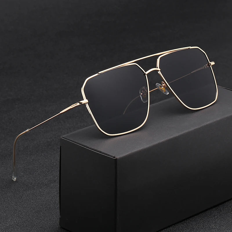 Vintage Style Slick Sunglasses For Men | UV400 Protection