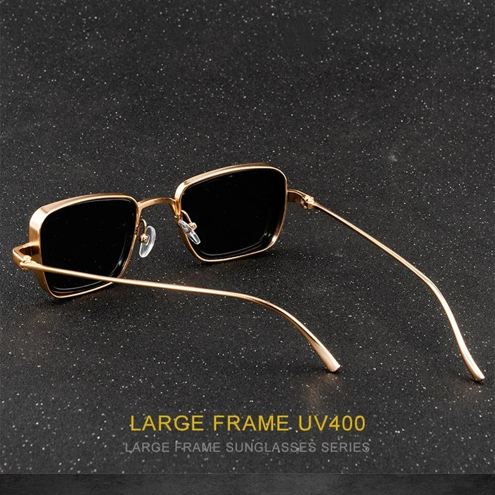 Men's Stylish "Steampunk" Style Sunglasses With UV400 Protection