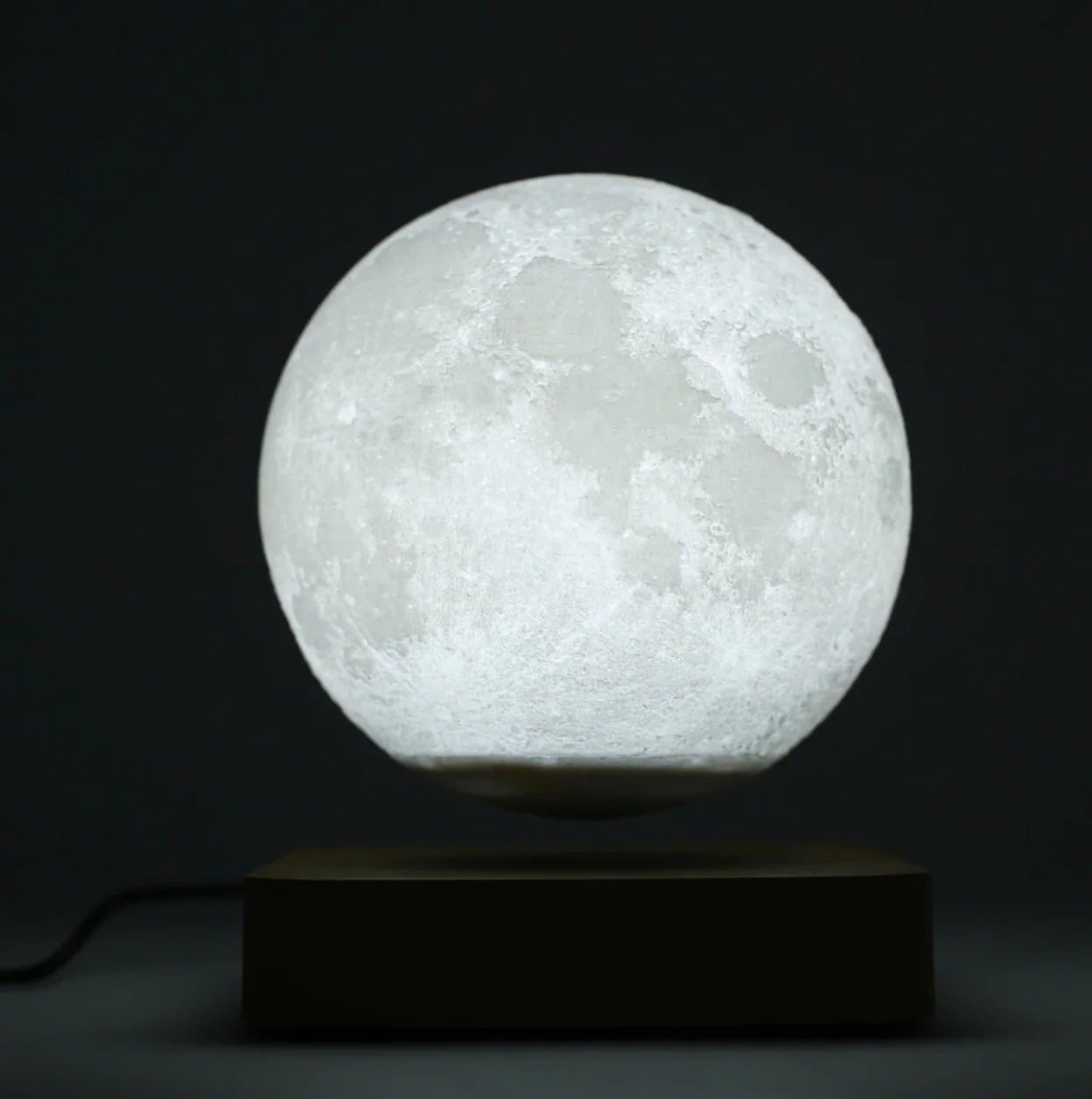 Levitating Moon & Galaxy (Electromagnetic Field)