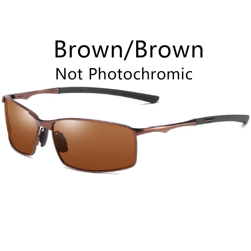 Men's Sleek Photochromic Sunglasses With UV400 Protection