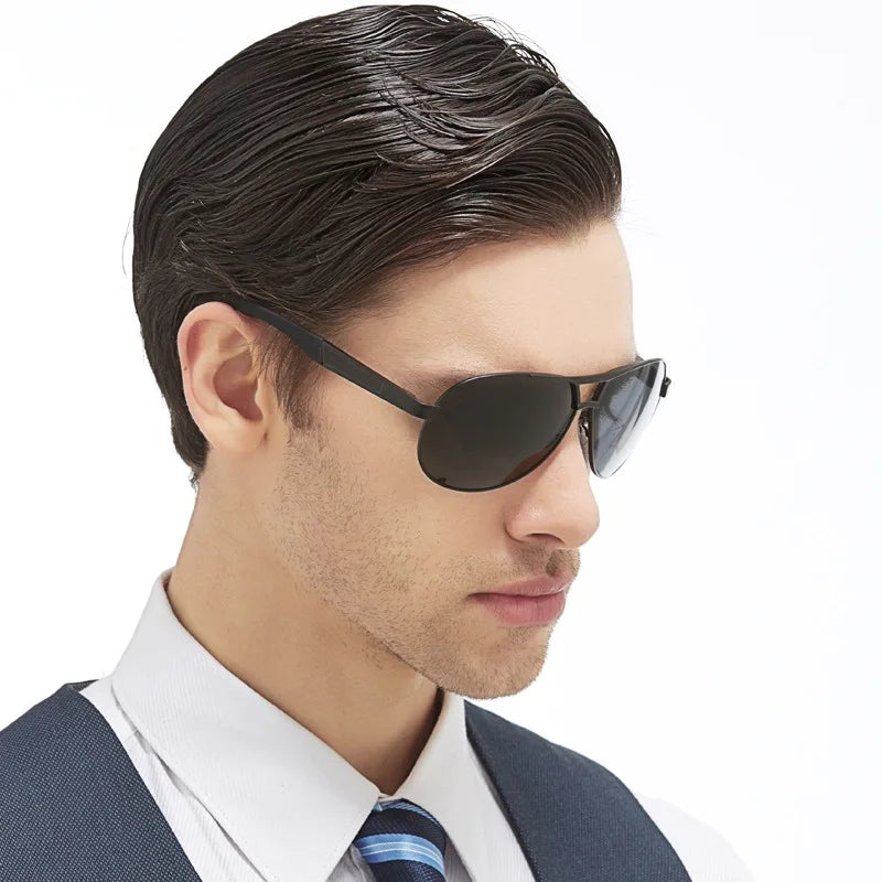 Multi-Colored Modern Aviator Sunglasses