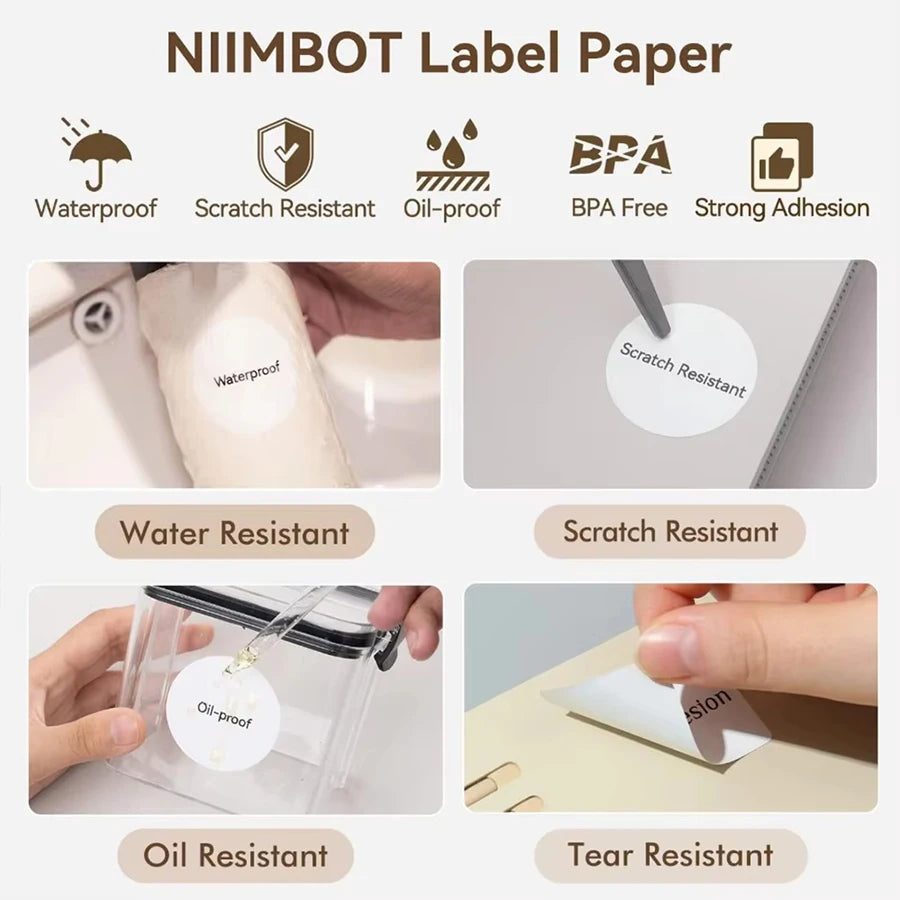 Waterproof Thermal Sticky Labels