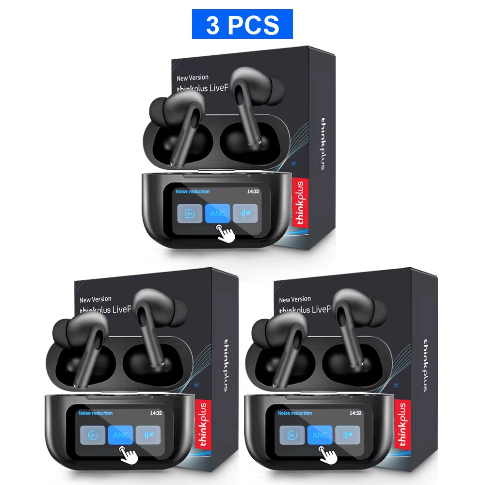 TWS Bluetooth Sports Earphones With Interactive Touch Screen